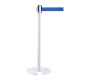 Cast Iron Base Belt Stanchions - BP220 white